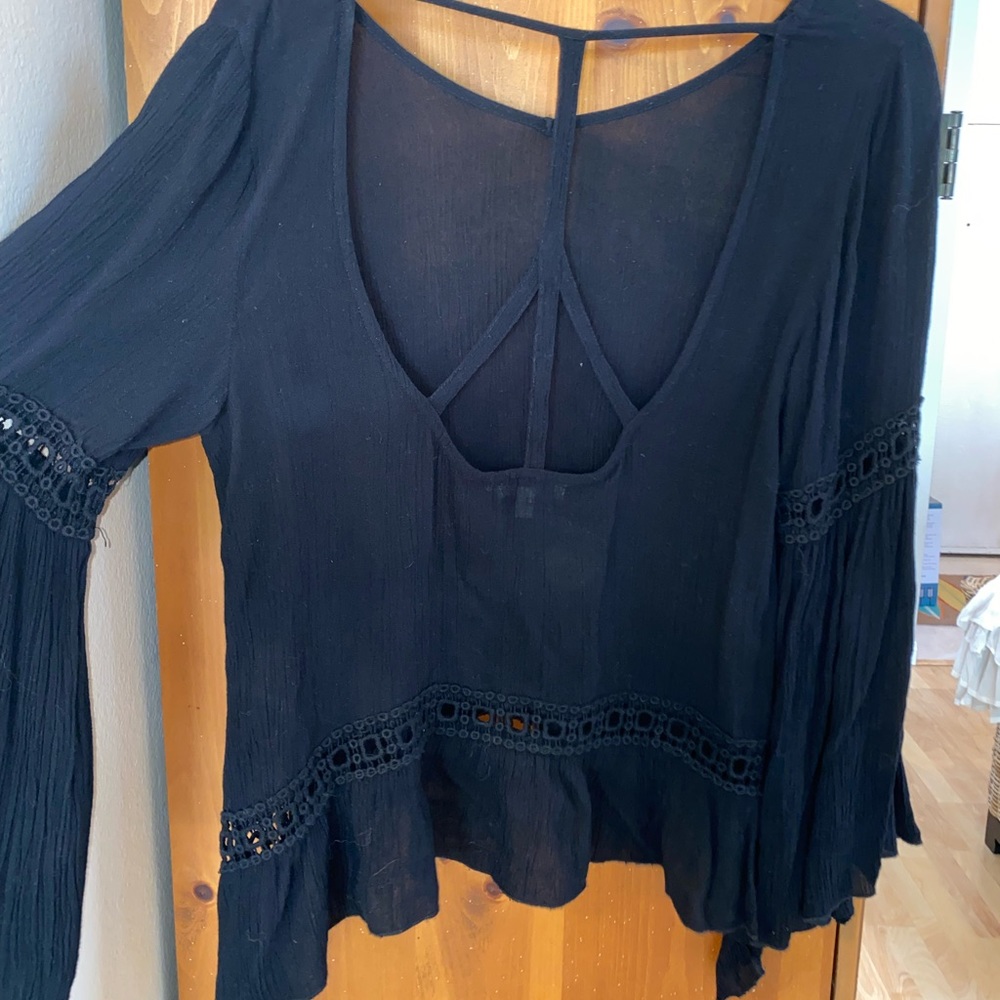 Boho long sleeve hippy style.